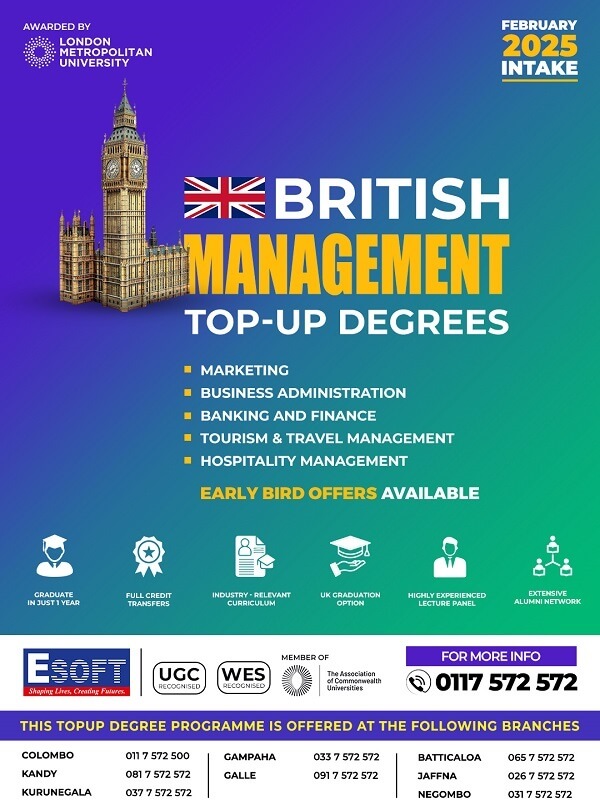 British Management Top-Up Degrees | February 2025 Intake | London Metropolitan University